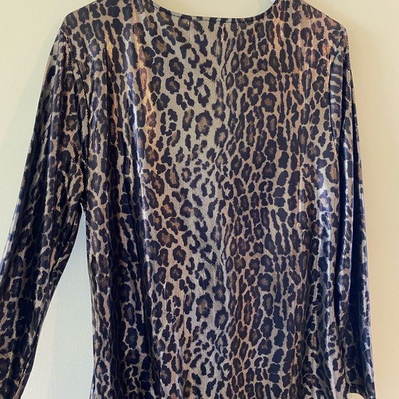 Cheetah Print Blouse - Picture 4 of 6